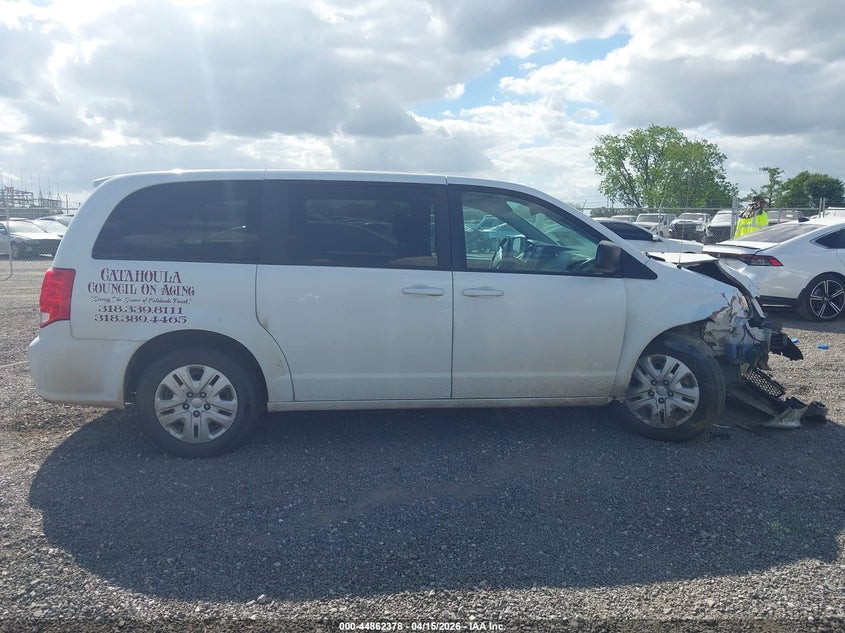 2018 Dodge Grand Caravan Se VIN: 2C4RDGBG0JR161986 Lot: 44862378