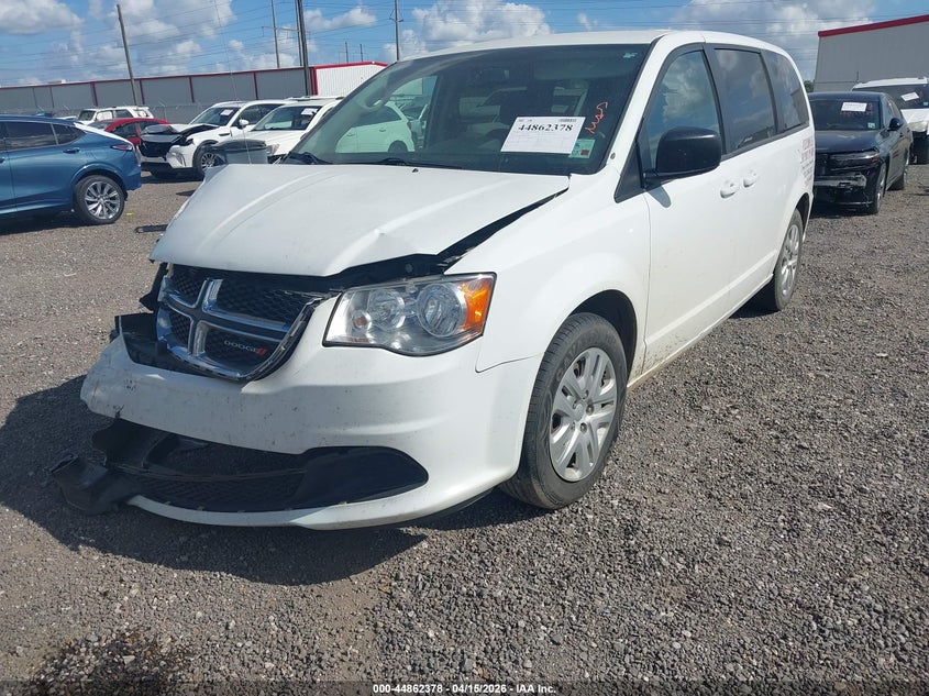 2018 Dodge Grand Caravan Se VIN: 2C4RDGBG0JR161986 Lot: 44862378