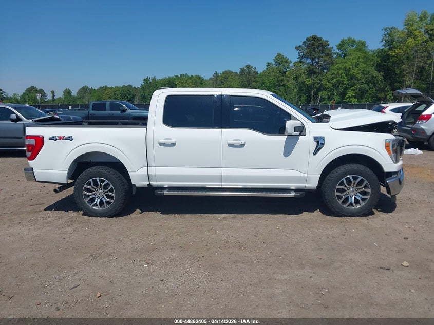 2022 Ford F-150 Lariat VIN: 1FTEW1EP2NFA52511 Lot: 44862405