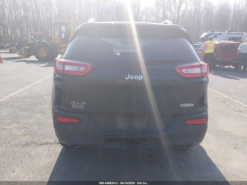 2014 Jeep Cherokee 3.2 Latitude black Lot 111044862412 Vin 1C4PJMCS0EW248463