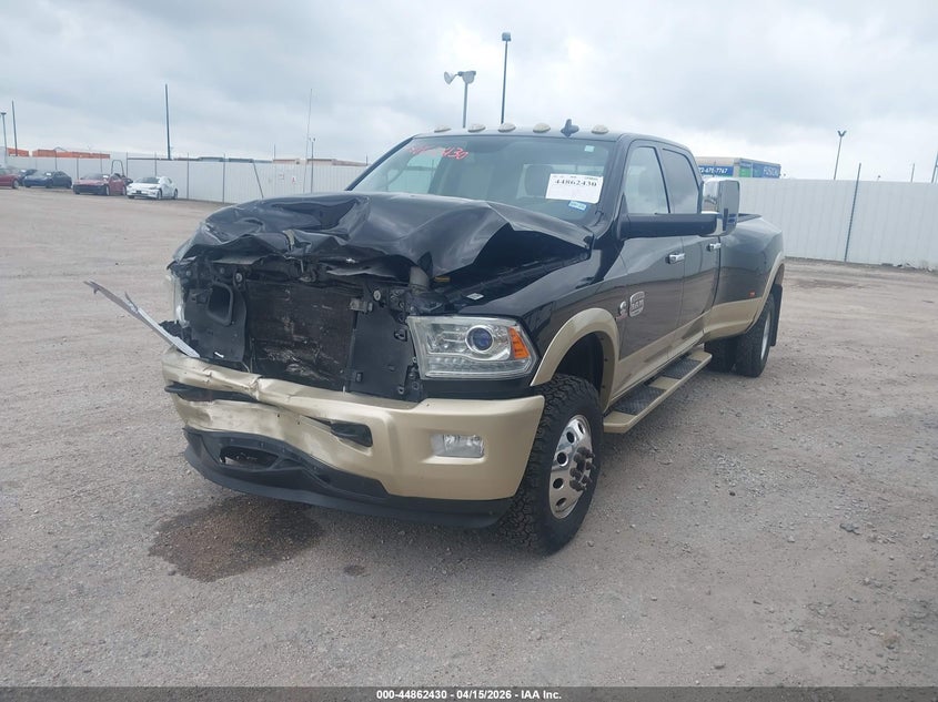 3C63RRKL8DG567497 2013 Ram 3500 Ram Laramie Longhorn black
