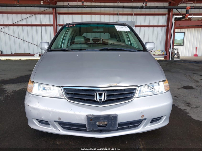 2002 Honda Odyssey Ex-L VIN: 2HKRL18922H571020 Lot: 44862432
