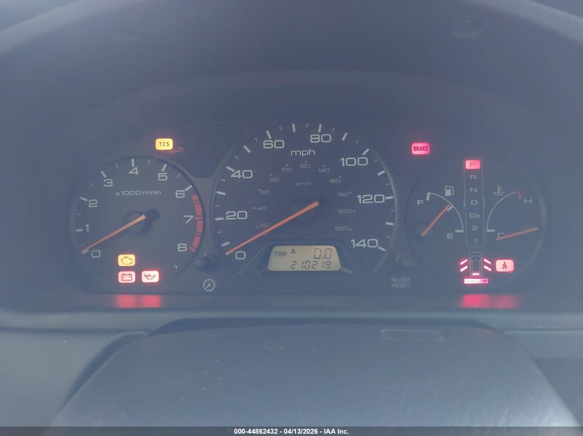 2002 Honda Odyssey Ex-L VIN: 2HKRL18922H571020 Lot: 44862432