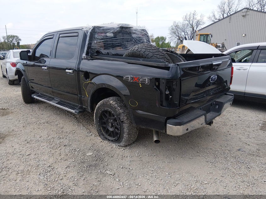 2019 Ford F-150 5.0 Lariat black Lot 111044862457 Vin 1FTEW1E54KFA03191