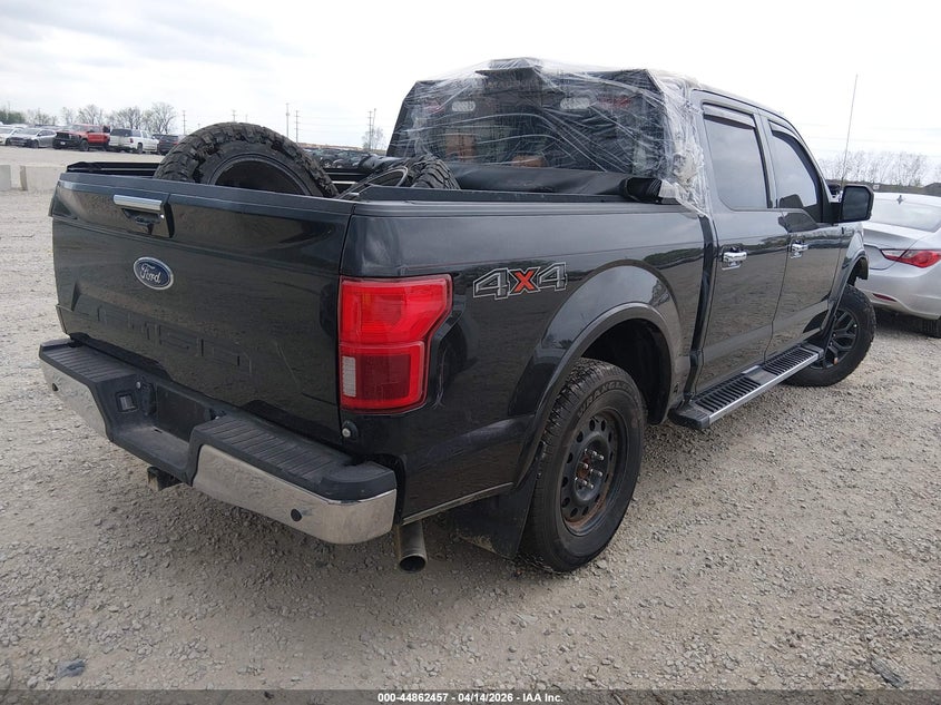 2019 Ford F-150 5.0 Lariat black Lot 111044862457 Vin 1FTEW1E54KFA03191