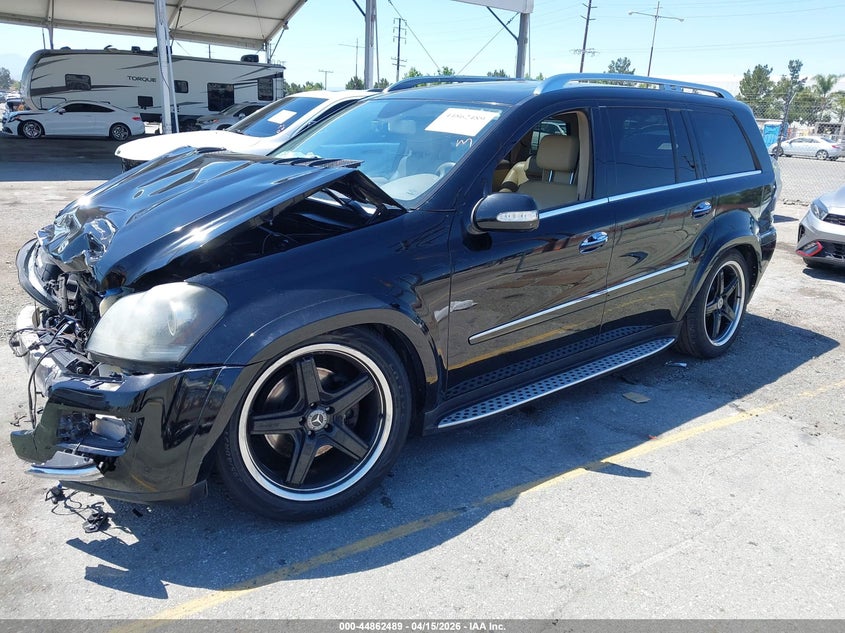 MERCEDES-BENZ GL 550 2008 VIN 4JGBF86E08A391547