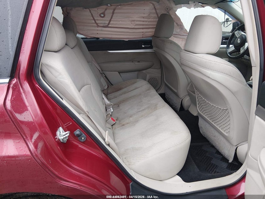 2011 Subaru Outback 2.5I Premium VIN: 4S4BRBCC2B3322779 Lot: 44862491