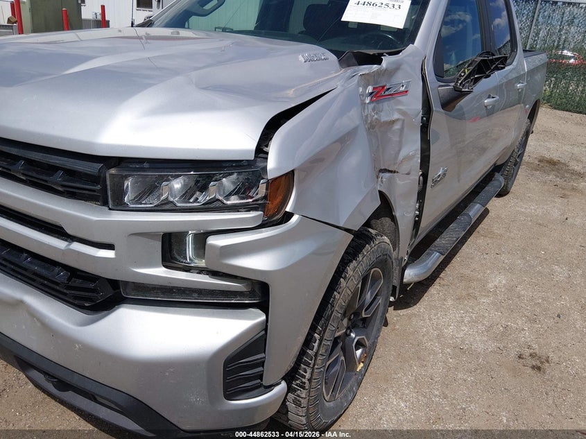 2021 Chevrolet Silverado 1500 4Wd Short Bed Rst VIN: 3GCUYEETXMG177795 Lot: 44862533