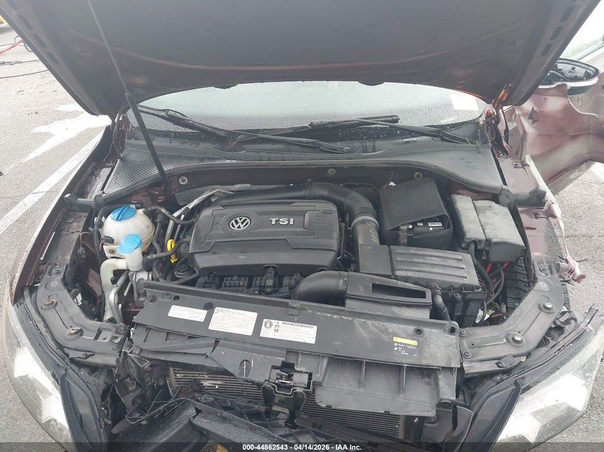 2014 Volkswagen Passat 1.8T Se VIN: 1VWBT7A32EC100489 Lot: 44862543