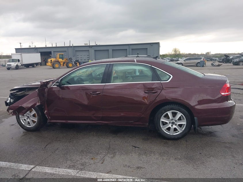 2014 Volkswagen Passat 1.8T Se VIN: 1VWBT7A32EC100489 Lot: 44862543