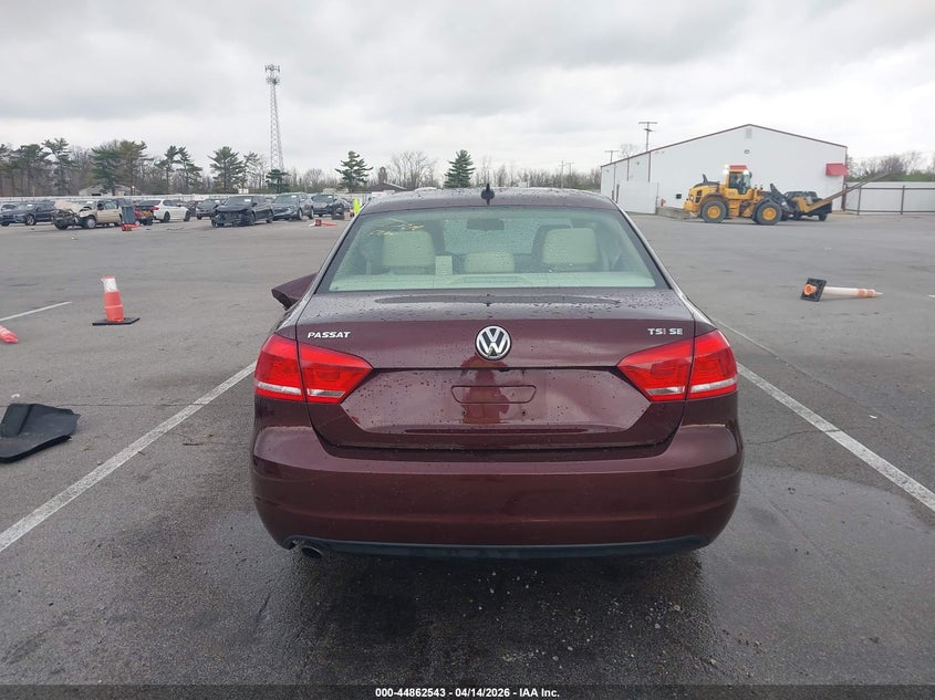 2014 Volkswagen Passat 1.8T Se VIN: 1VWBT7A32EC100489 Lot: 44862543