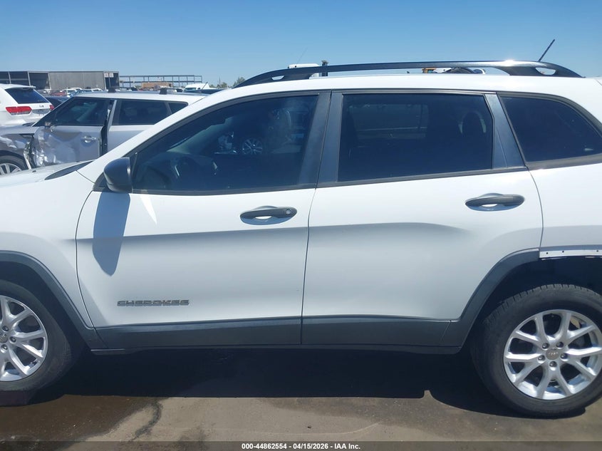 2016 Jeep Cherokee Sport VIN: 1C4PJLAB7GW312644 Lot: 44862554