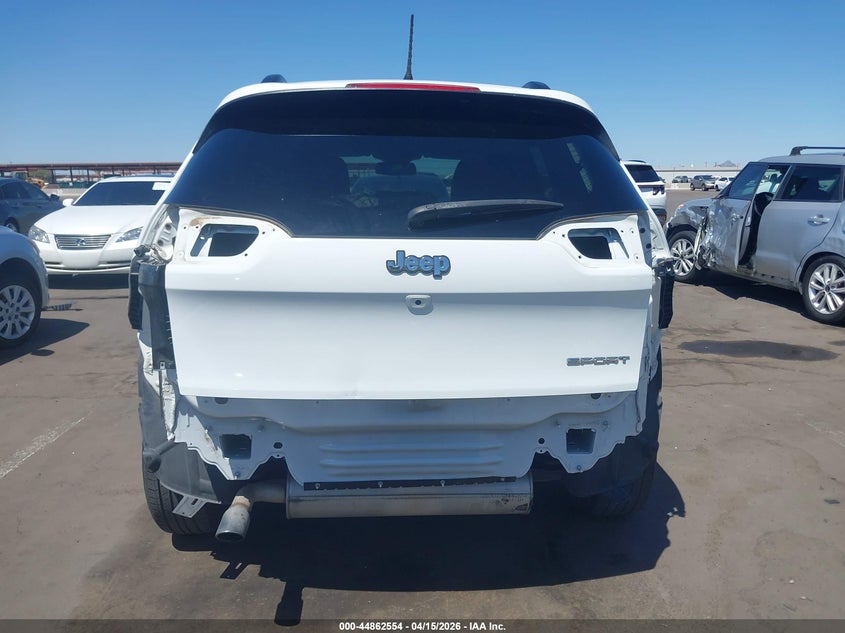 2016 Jeep Cherokee Sport VIN: 1C4PJLAB7GW312644 Lot: 44862554