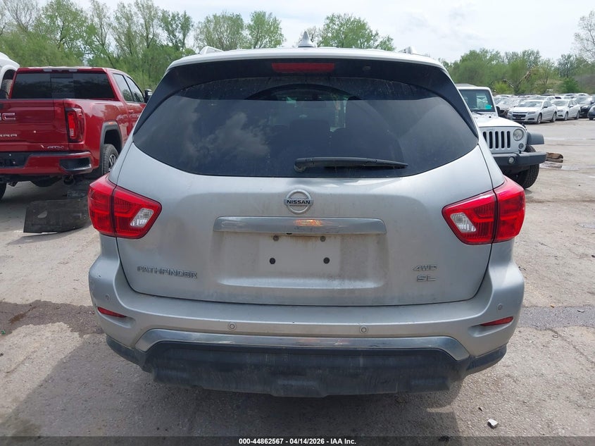 2019 Nissan Pathfinder Sl VIN: 5N1DR2MM8KC626392 Lot: 44862567