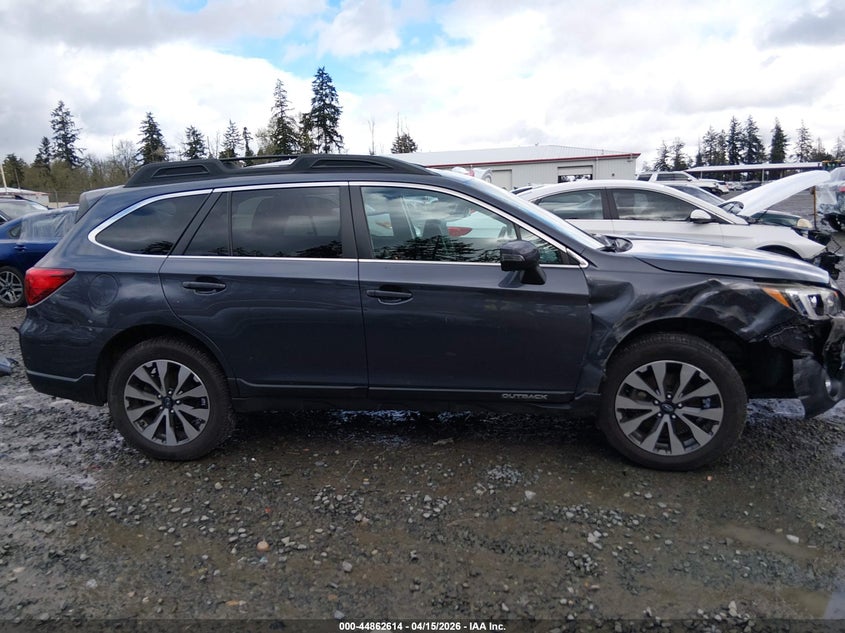 2017 Subaru Outback 2.5I Limited VIN: 4S4BSANC7H3263720 Lot: 44862614
