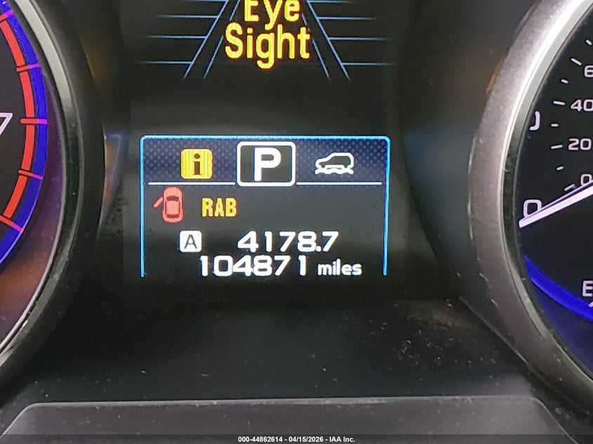 2017 Subaru Outback 2.5I Limited VIN: 4S4BSANC7H3263720 Lot: 44862614