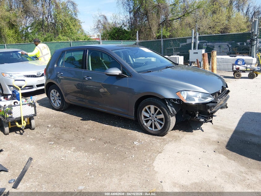 2016 Volkswagen Golf Tsi S 4-Door