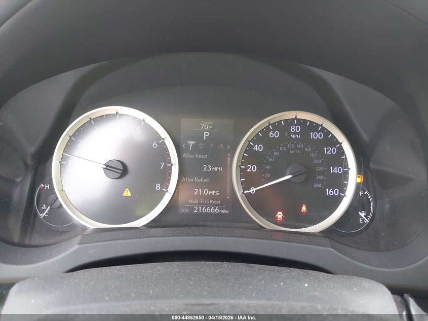 2014 Lexus Is 250 VIN: JTHCF1D2XE5004501 Lot: 44862650