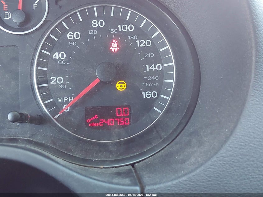 2006 Audi A3 2.0T VIN: WAUMF78P96A037297 Lot: 44862649