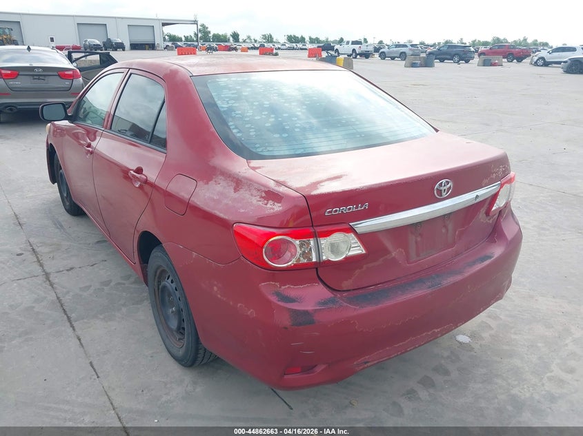 2013 Toyota Corolla 1.8 Red Lot 111044862663 Vin 5YFBU4EE5DP197848