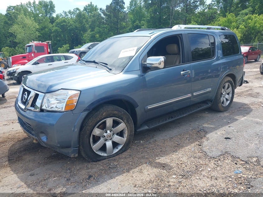 Vin: 5n1ba0nd6bn610892, lot: 45359979, nissan armada sl 20112
