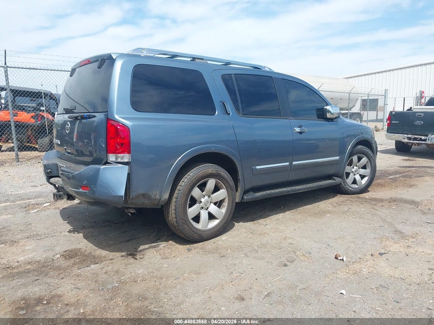 Vin: 5n1ba0nd6bn610892, lot: 45359979, nissan armada sl 20114