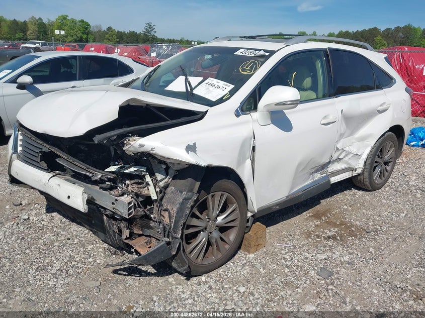 2013 Lexus Rx 3.5 Rx 350 white Lot 111044862672 Vin 2T2ZK1BA2DC120628