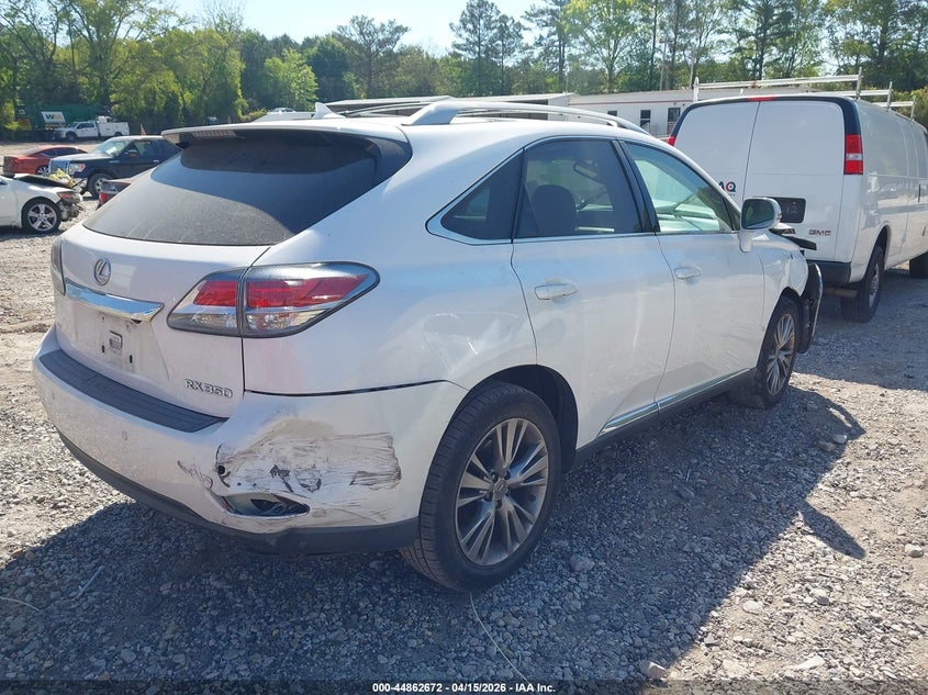 2T2ZK1BA2DC120628 2013 Lexus Rx 3.5 Rx 350 white