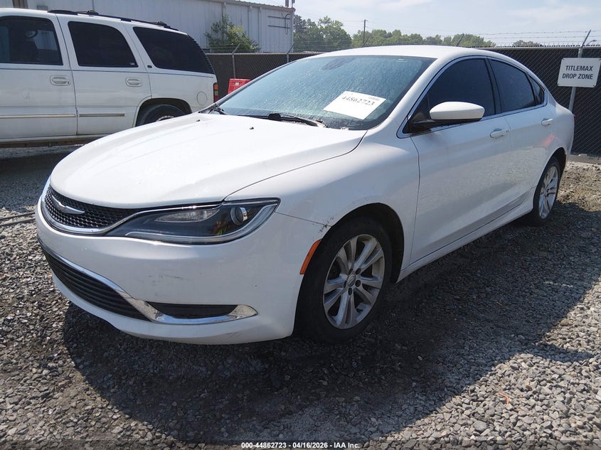 Vin: 1c3cccab2gn143832, lot: 45360034, chrysler 200 limited 20162