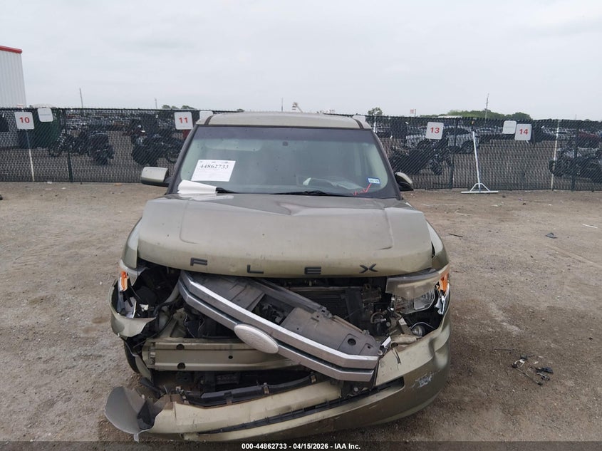 2FMGK5CC3CBD03266 2012 Ford Flex 3.5 Sel green