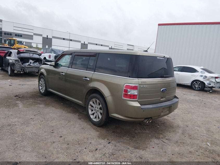 2FMGK5CC3CBD03266 2012 Ford Flex 3.5 Sel green