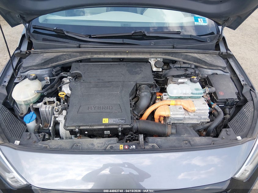 2018 Hyundai Ioniq Hybrid Blue VIN: KMHC65LC1JU064925 Lot: 44862748