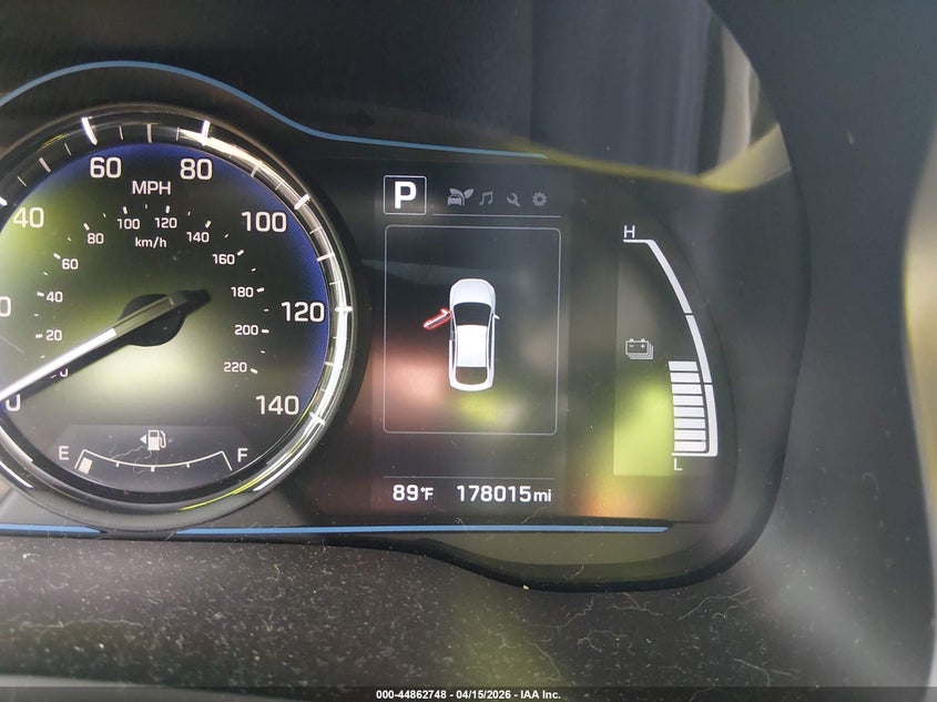 2018 Hyundai Ioniq Hybrid Blue VIN: KMHC65LC1JU064925 Lot: 44862748