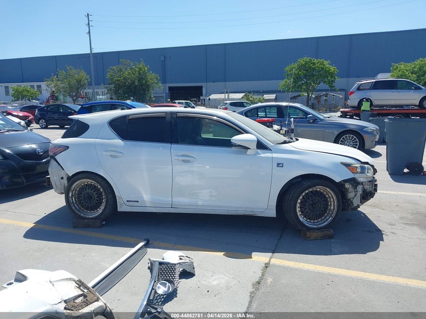 2015 Lexus Ct 200H VIN: JTHKD5BH4F2250432 Lot: 44862781