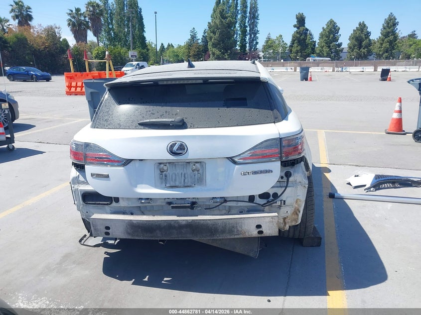 2015 Lexus Ct 200H VIN: JTHKD5BH4F2250432 Lot: 44862781