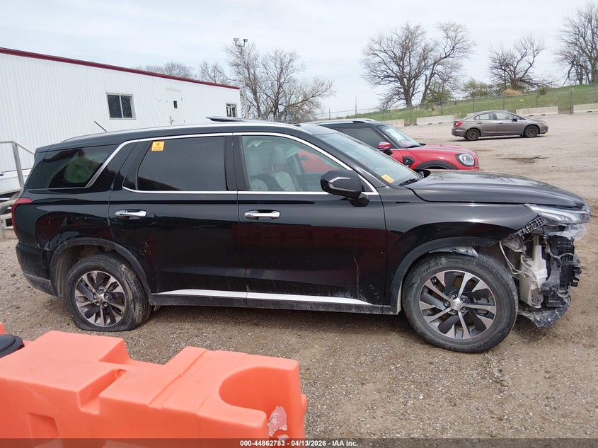 2022 Hyundai Palisade Sel VIN: KM8R2DHE4NU356827 Lot: 44862783