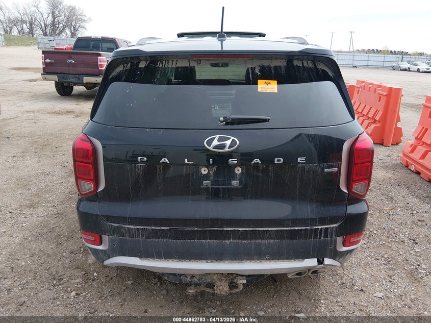 2022 Hyundai Palisade Sel VIN: KM8R2DHE4NU356827 Lot: 44862783