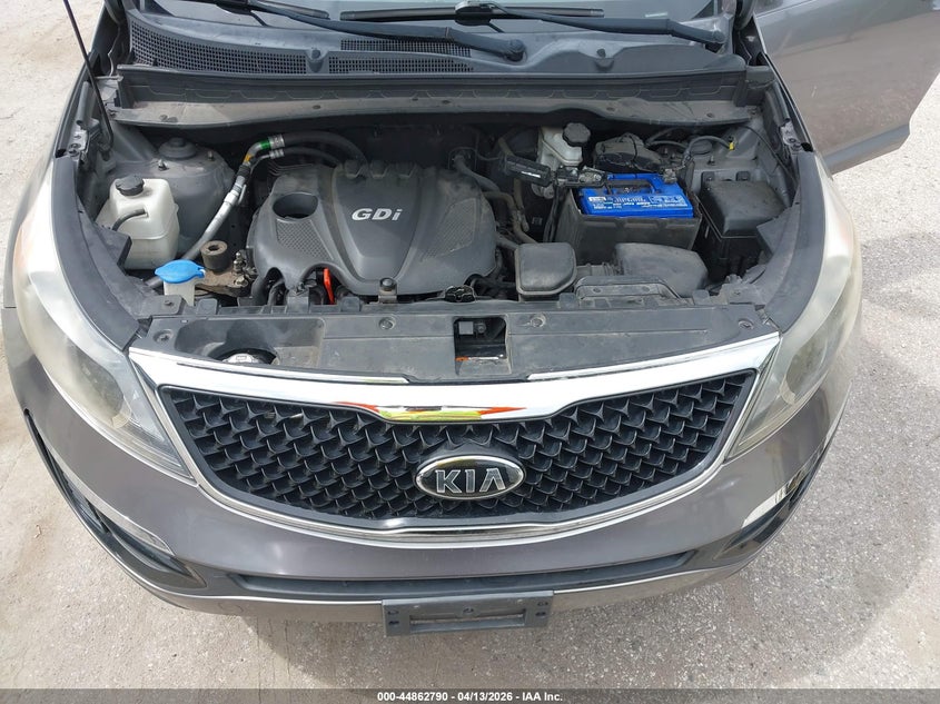 2015 Kia Sportage Lx VIN: KNDPB3AC6F7704772 Lot: 44862790