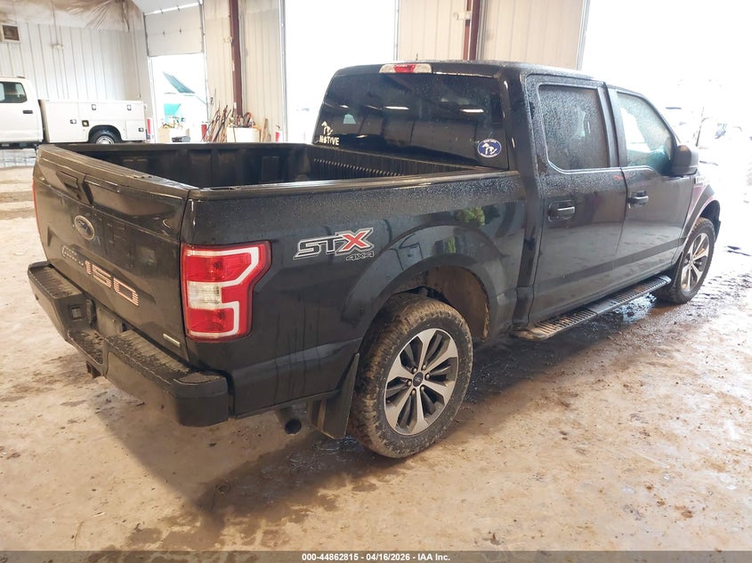 2019 Ford F-150 2.7 Xl black Lot 111044862815 Vin 1FTEW1EP5KFB95545