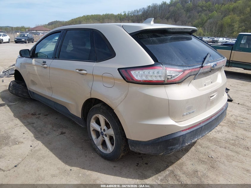 2FMPK4G99HBB55494 2017 Ford Edge 2.0 Se gold