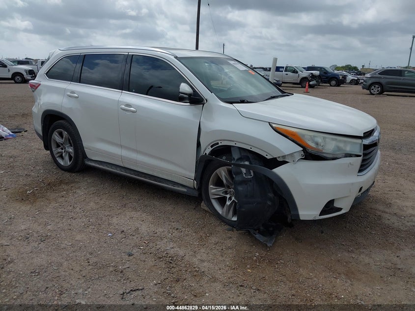 2016 TOYOTA HIGHLANDER LIMITED V6