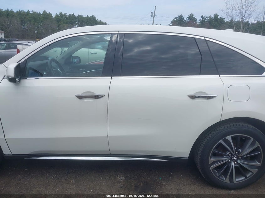 2019 Acura Mdx Tech Pkg VIN: 5J8YD4H56KL014793 Lot: 44862946
