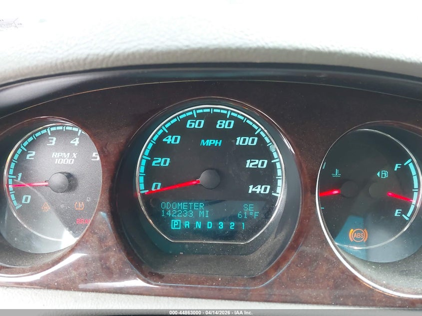 2011 Buick Lucerne Cxl VIN: 1G4HC5EM1BU144473 Lot: 44863000