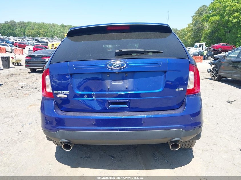 2013 Ford Edge Sel VIN: 2FMDK3JC6DBB38101 Lot: 44863026