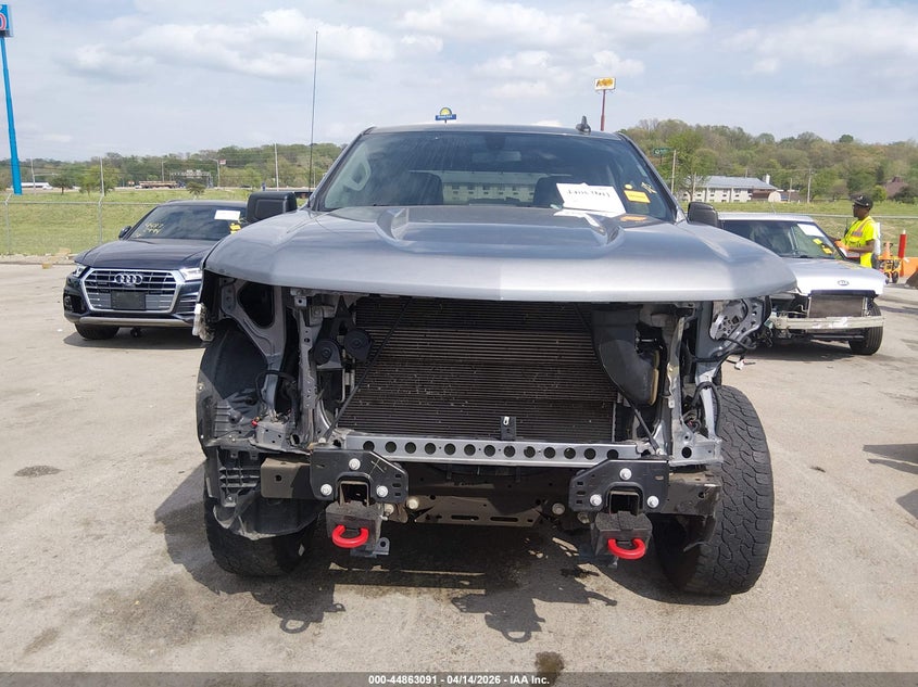 2021 Chevrolet Silverado 1500 4Wd Short Bed Custom Trail Boss VIN: 1GCPYCEF8MZ430284 Lot: 44863091