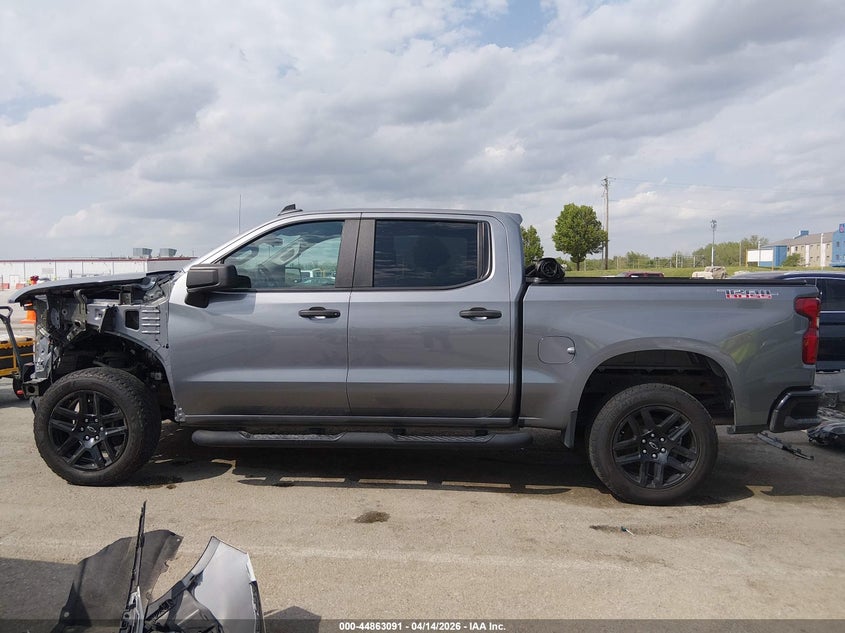 2021 Chevrolet Silverado 1500 4Wd Short Bed Custom Trail Boss VIN: 1GCPYCEF8MZ430284 Lot: 44863091