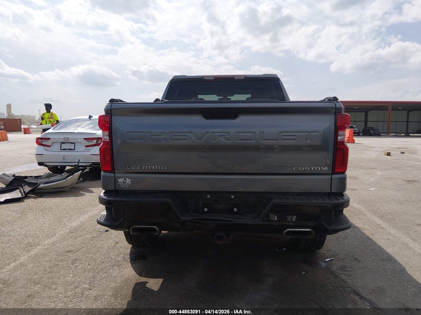 2021 Chevrolet Silverado 1500 4Wd Short Bed Custom Trail Boss VIN: 1GCPYCEF8MZ430284 Lot: 44863091
