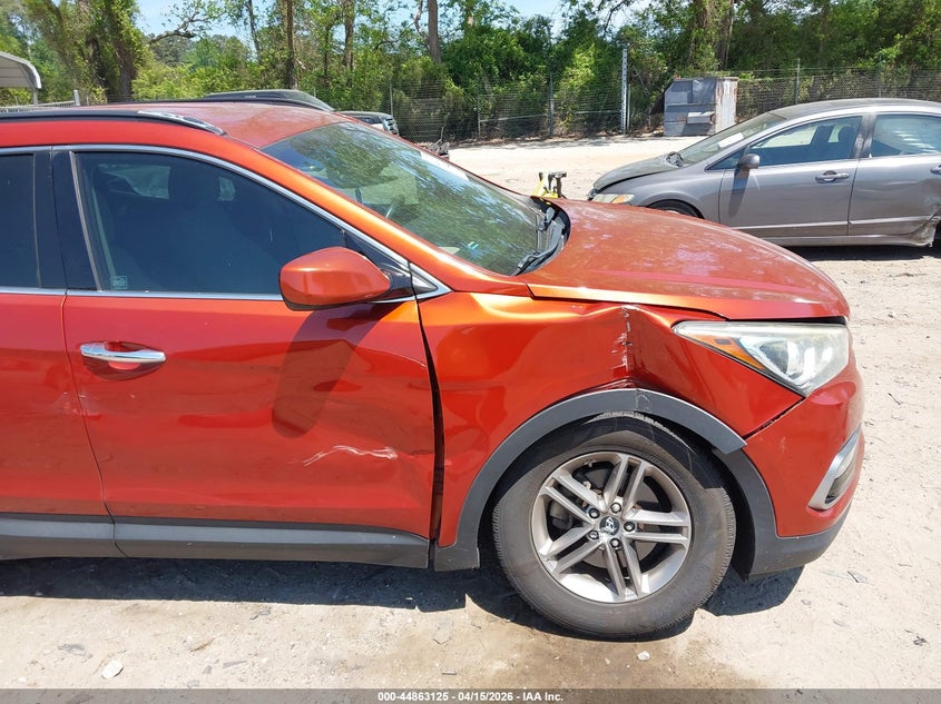2017 Hyundai Santa Fe Sport 2.4L VIN: 5XYZU3LB9HG418282 Lot: 44863125
