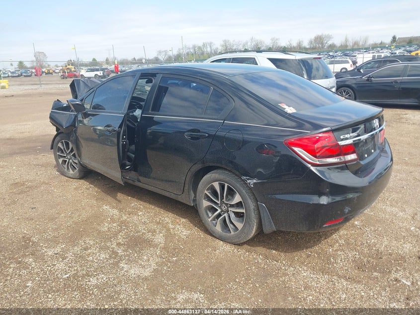 2015 Honda Civic 1.8 Ex black Lot 111044863137 Vin 19XFB2F82FE015516