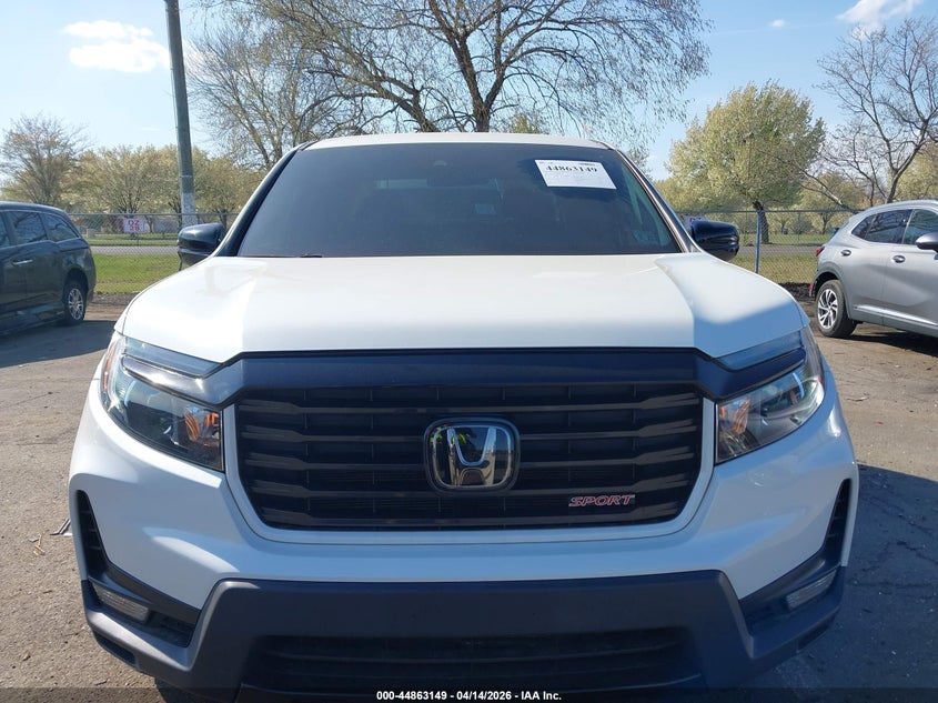 2022 Honda Ridgeline Sport VIN: 5FPYK3F16NB013396 Lot: 44863149